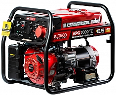 Alteco APG 7000 TE бензиновый генератор ракурс 1