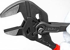 Эксплуатация клещей переставных с кулачковым приводом Voll Cobra 10 (250 мм), CrV Эксплуатация клещей переставных с кулачковым приводом Voll Cobra 10 (250 мм), CrV