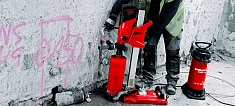 Эксплуатация системы отвода воды Hilti DD-WMK-BL Эксплуатация системы отвода воды Hilti DD-WMK-BL