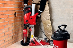 Использование системы водоотвода Hilti DD-WMK-BL Использование системы водоотвода Hilti DD-WMK-BL