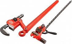 Комплектация сложнорычажного трубного ключа Ridgid S-4A Комплектация сложнорычажного трубного ключа Ridgid S-4A