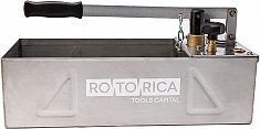 Опрессовщик ручной двухклапанный Icomar Inox 60 бар
