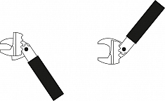 Применение динамометрического ключа с плавной регулировкой Rothenberger Rotorque Aircon